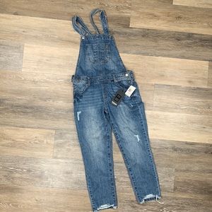 Kenzie blue jean overalls